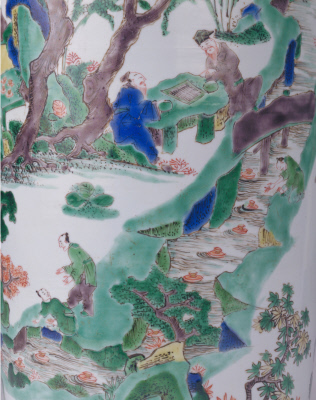 图片[3]-Colorful landscape figure bottle-China Archive